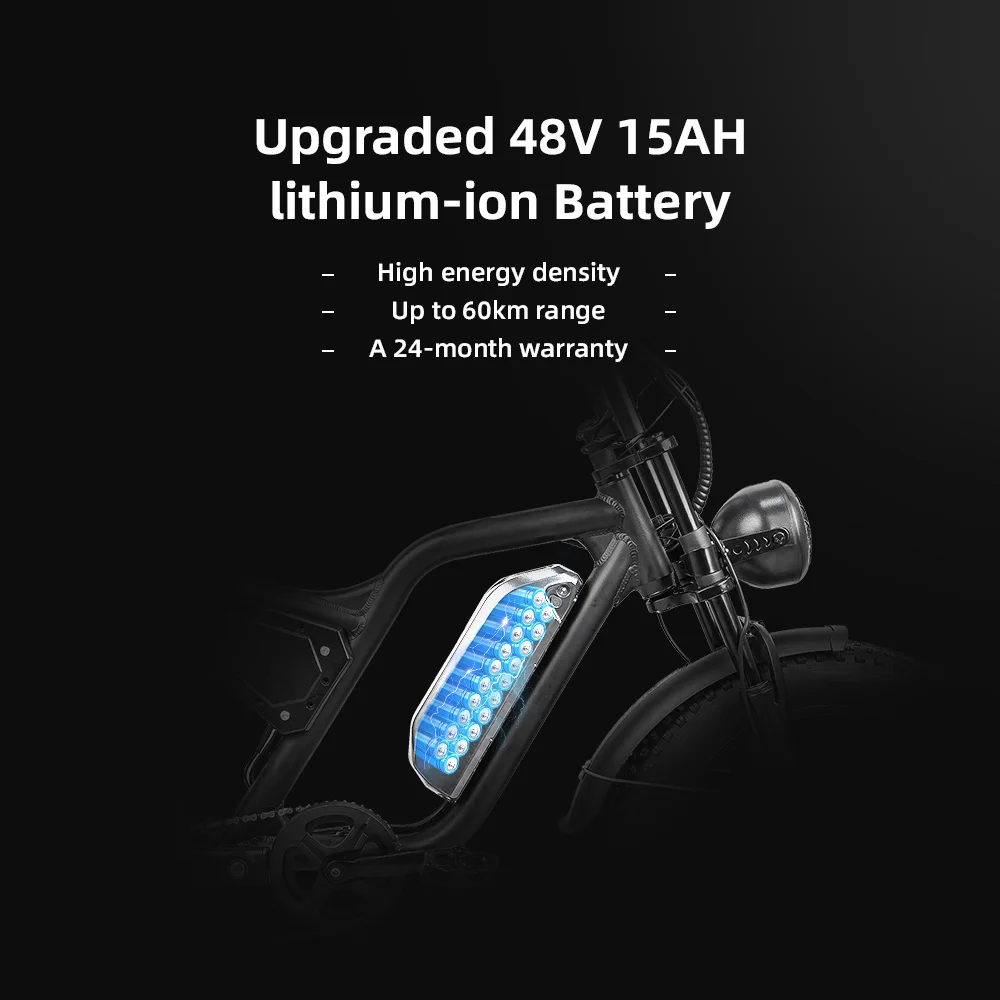 all terrain fat tire e bike down tube battery full suspension fat tire bicycle electric dirt bike 750W 1500W fat bike tires 20x4