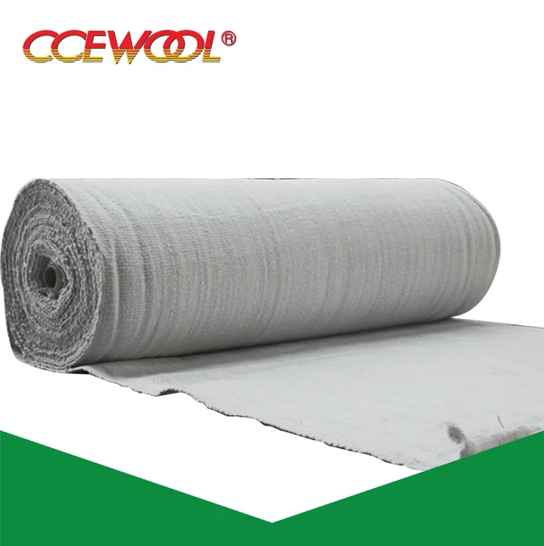 CCEWOOL heat resistant ceramic fiber fabric with SS wire