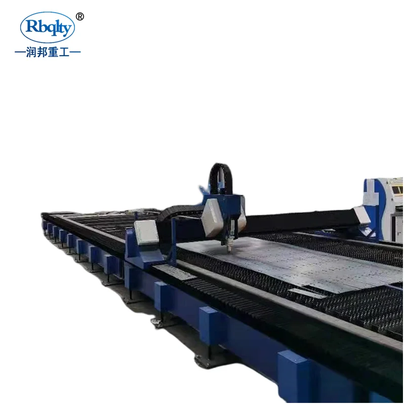 Gantry model Fiber laser thick metal sheet plate cutting machine supplier