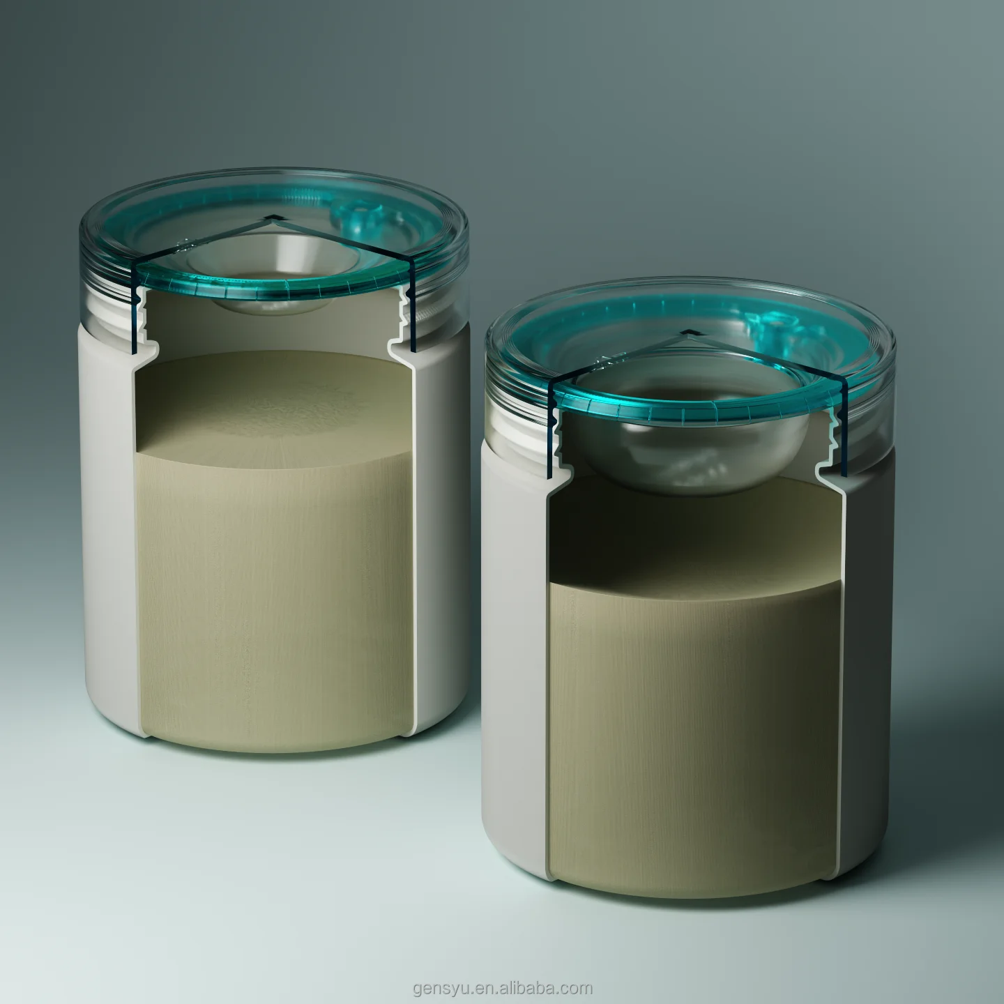 New Tech Plastic Pill Bottle For Tablet  Protein Medicine Sport Nutrition Supplement Bottle With Breathable Cap/Liner