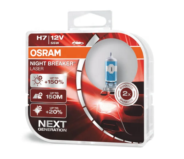  Ночной выключатель Osram следующего поколения H7NL 64210NL 150% больше света сделано в