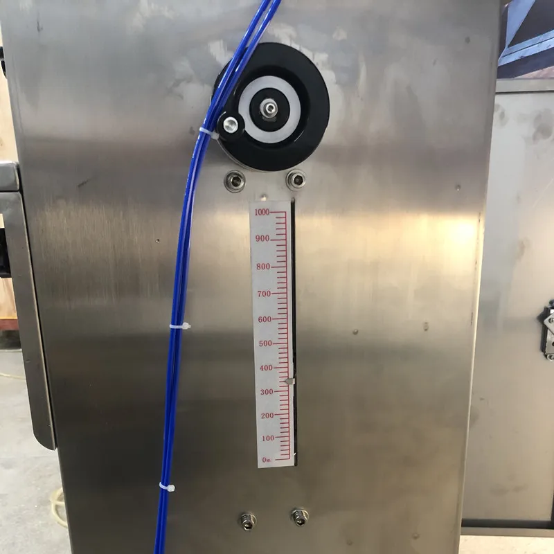 gel viscous cosmetic cream filler semi automatic plastic manual syringe filling machine