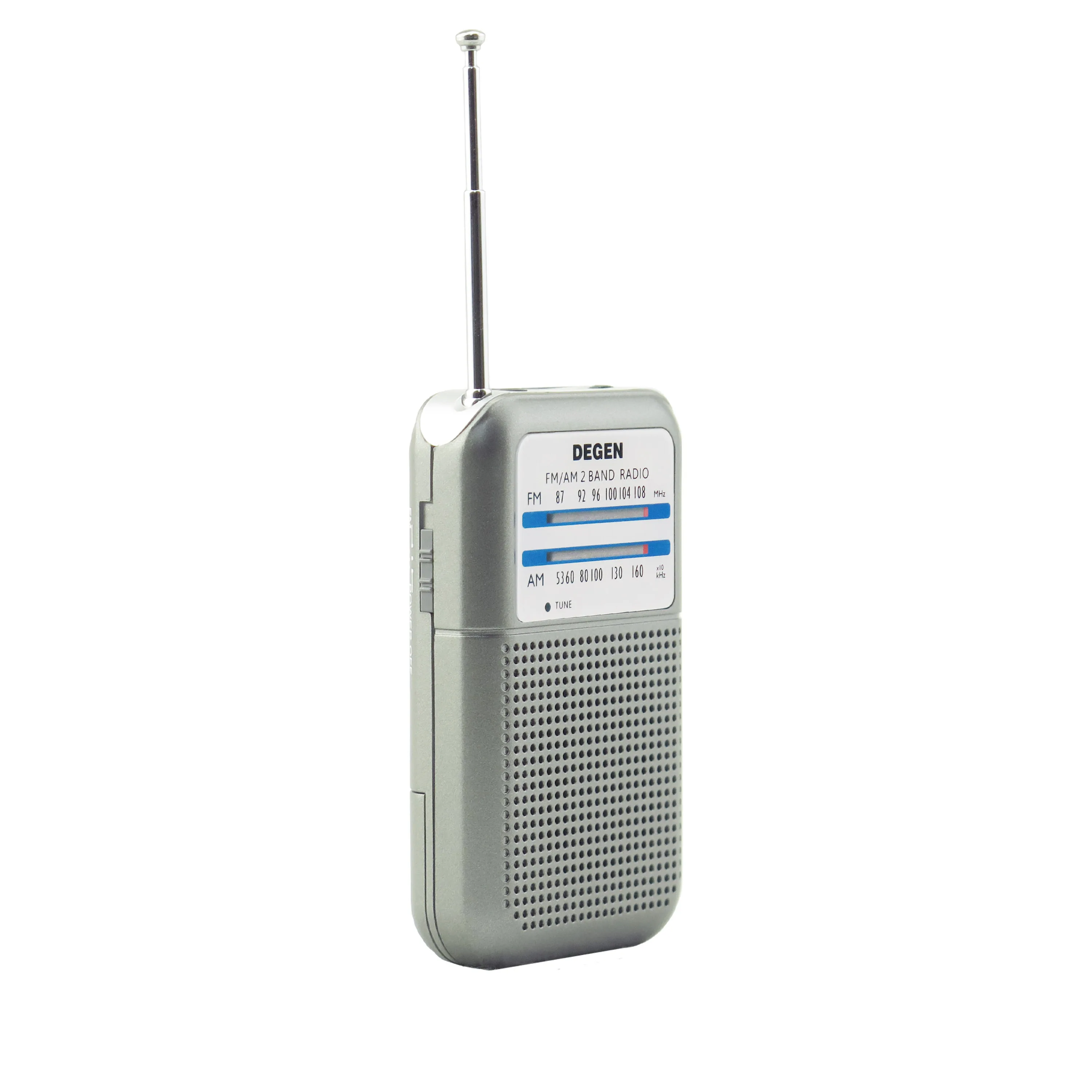 DEGEN DE333 Bulk purchase Analog FM AM Two Band Mini Pocket Semiconductor  portable radio