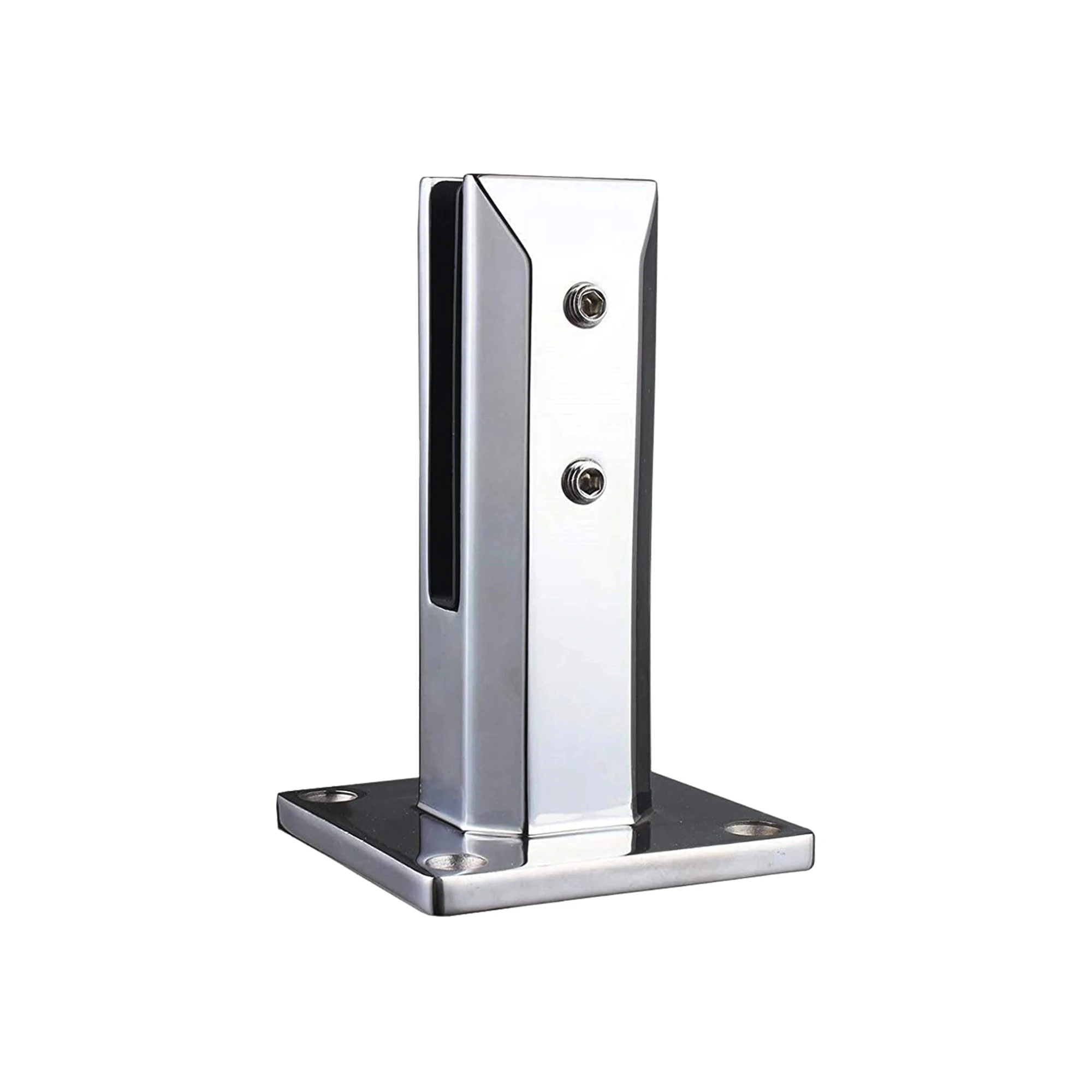 Glass Railing Hardware Stainless Steel 304 Glass Spigot Fitting For Swimming Pool Glass Balustrade Clamp