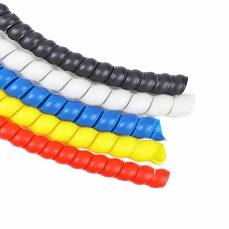 Plastic Spiral Hose Pipe Guard Hose Cover For Protecting Hydraulic Hose