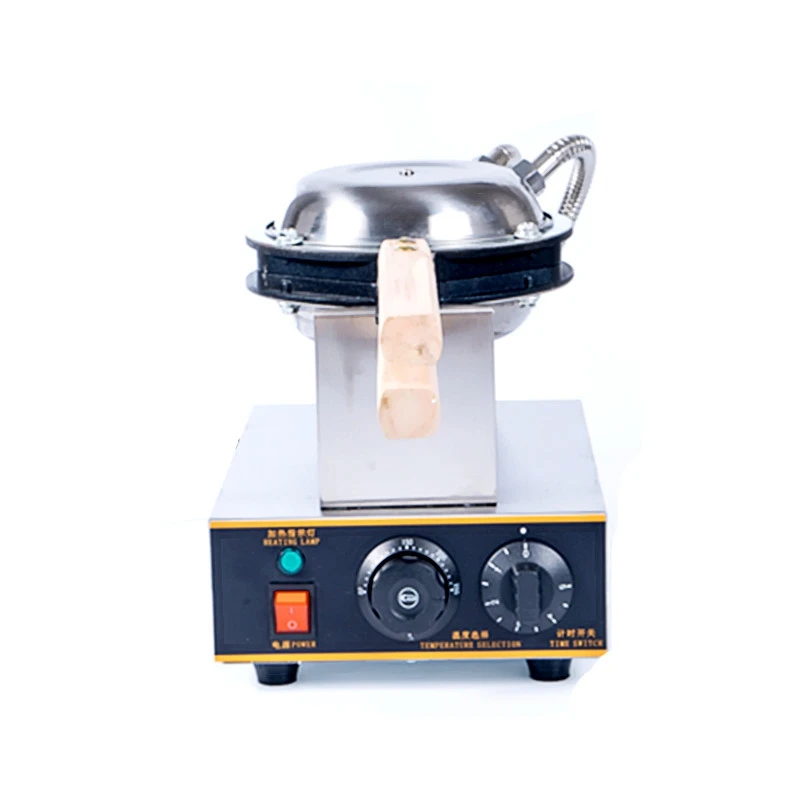 
220V/110V Commercial Bubble Waffle Maker Electric Chinese Eggettes Puff Cake Waffle Maker Custom Plate Iron Bowl 