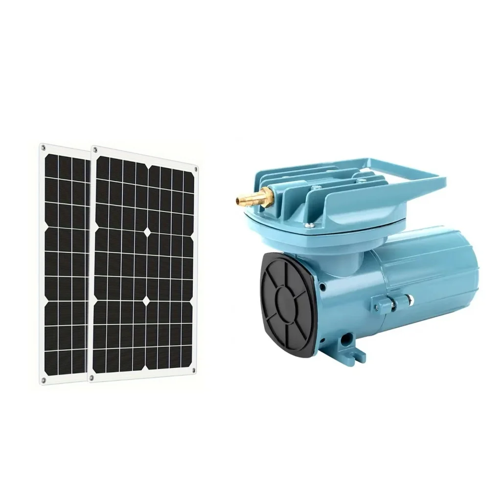 Wholesale Resun MPQ series 12v durable large displacement long life Solar energy stable Aquarium  AC DC oxygen pump air pump