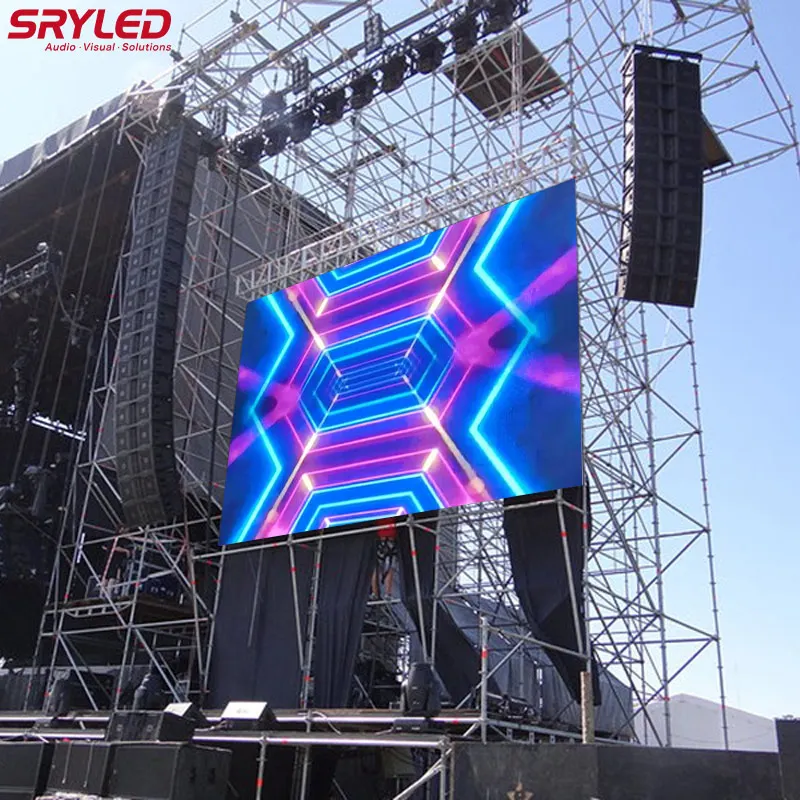 Pantalla LED P2.5 P2.6 P3 P3.91 P2 Exterior 500x500 500x1000 LED Guangdong Shenzhen LED Display Screen Price