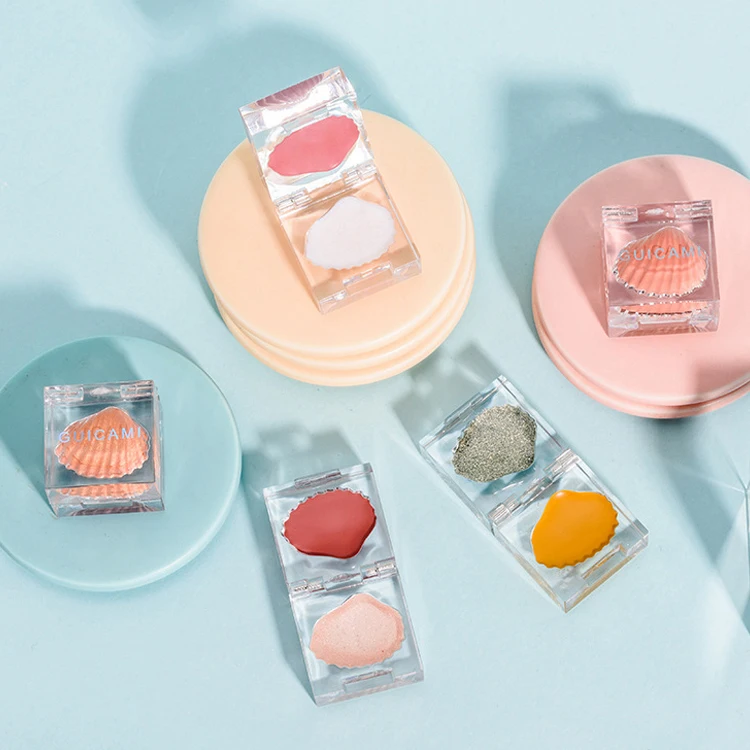 Маленькие румяна-Кремовые румяна от частного бренда Румяна