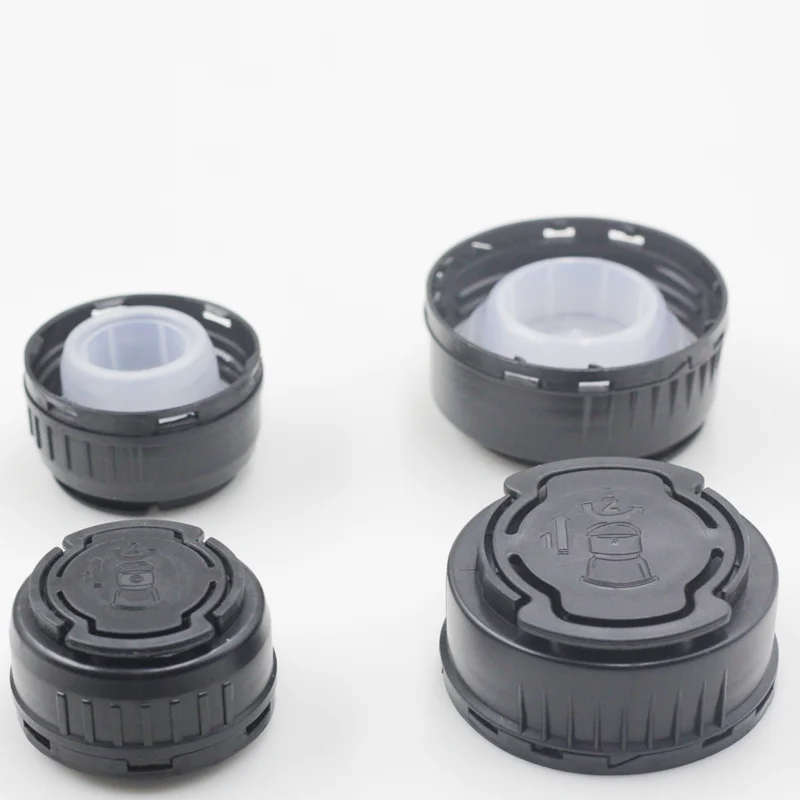 High Quality 1L 2L 4L Combination Plastic Pull Ring engine oil Lubricant Bottle Cap International Standard