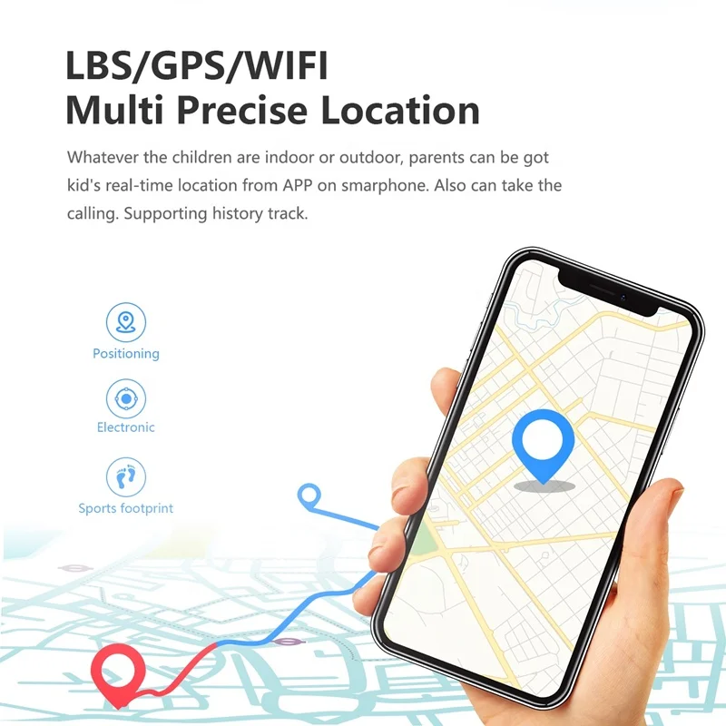 Девиз Ip67 водонепроницаемые 4G Детские умные часы с измерением температуры поддержка вызова камера точное определение
