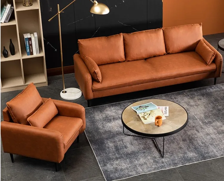 Wholesale modern design  minimalist disposable clothing store apartment modern sofa sets for living room