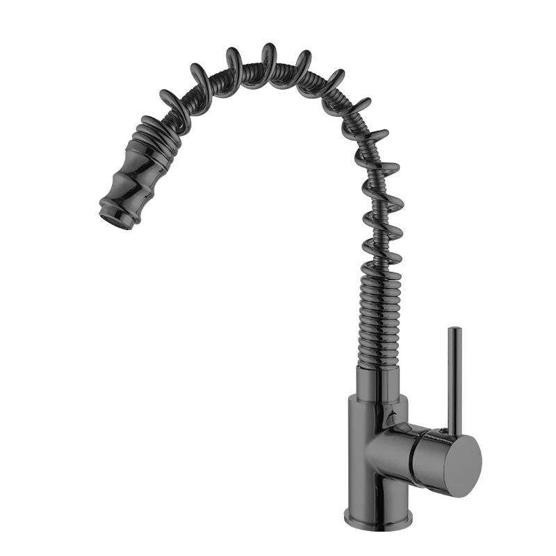 Single Hole Deck-mounted Brass Kitchen Faucets