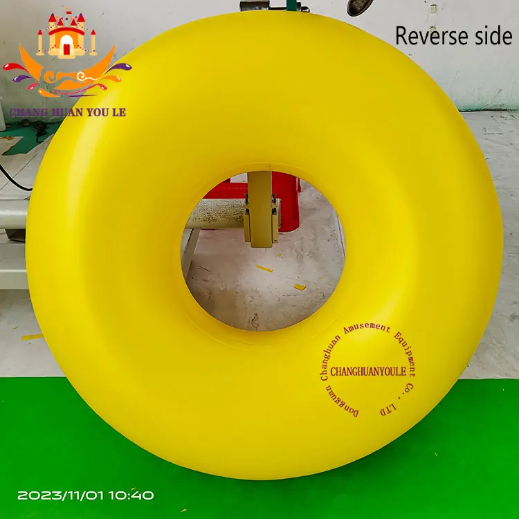 Single Double And Triple Inflatable Running River Tube Float Heavy Duty Lazy River Water Park Slide Tube Inflatable Floating