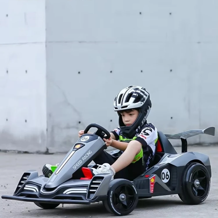 New 12v electric go karts kids electric car 24v drift karts remote control kids drive kids go karting