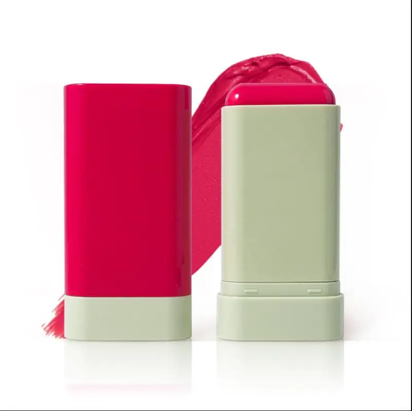 Custom Logo Vegan Cream Blusher Multi Stick Makeup Dewy Finish For Lip Eye Cheek Tint Blush Stick