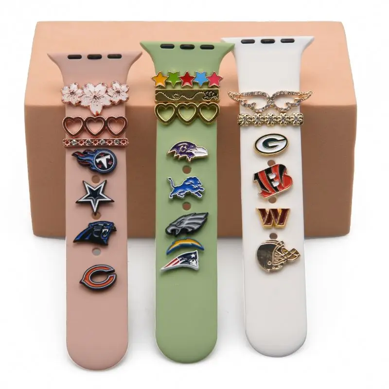 Arrival Bad Bunny Watch Accessories For Band Decor Metal Sport Charms Smart Bands
