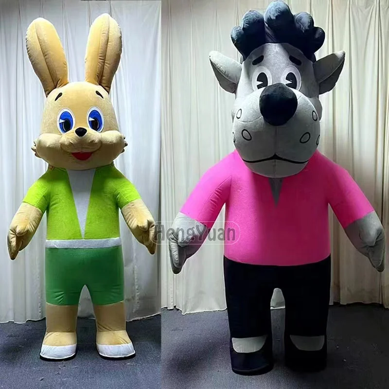 Hengyuan Hot SaleInflatable Kapibala Capy bara Mascot Costumes Advertising Events Party Cosplay Inflatable Animal Plush Dresses