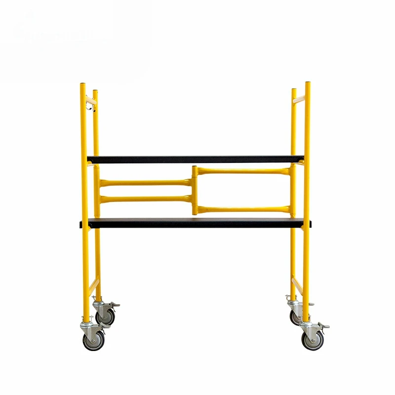 Сделано в Китае Каркасные Строительные леса 6 футов многоцелые с ограждением комплект строительных лесов тормозом