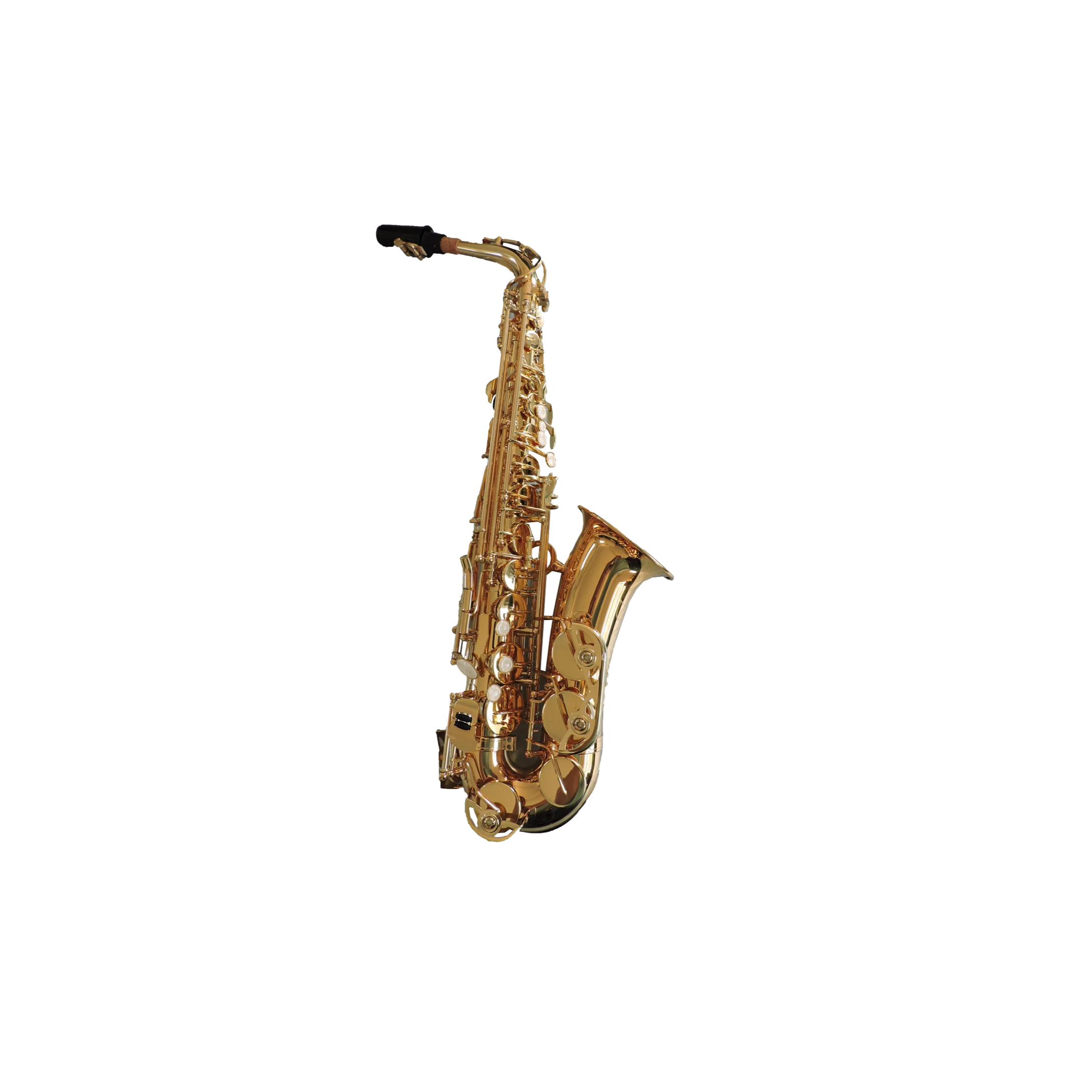 Luxury Alloy Materials Embossed Glossy Toy High Saxophone Mouthpiece Alto