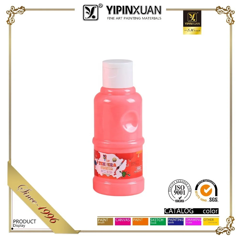 Giorgione big Volume Plastic Bottle High Quality Tempera Color Paint