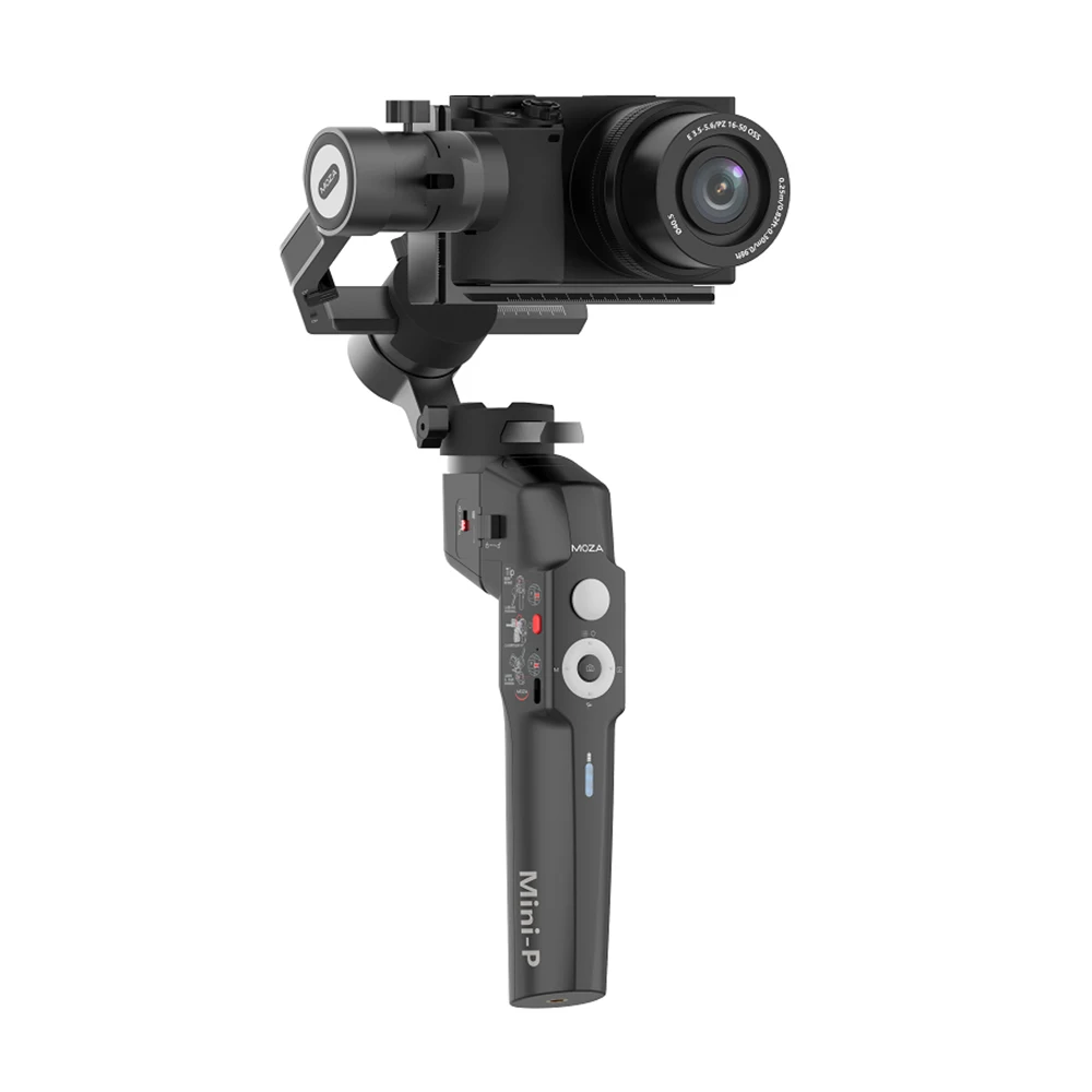 Moza Mini-P payload 900g 3-axis Gimbal Stabilizer for Smartphones Action Cameras Compact Cameras & Light Mirrorless Cameras