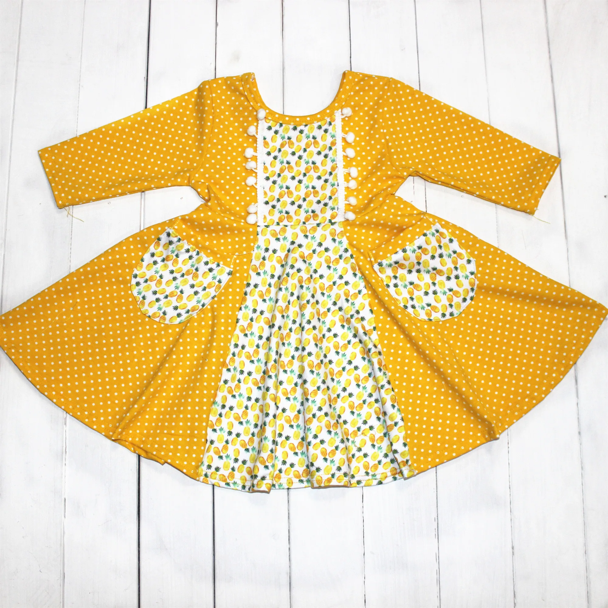 2022 girls full circle dresses cheaper price baby dress velvet kids boutique clothing twirl dress