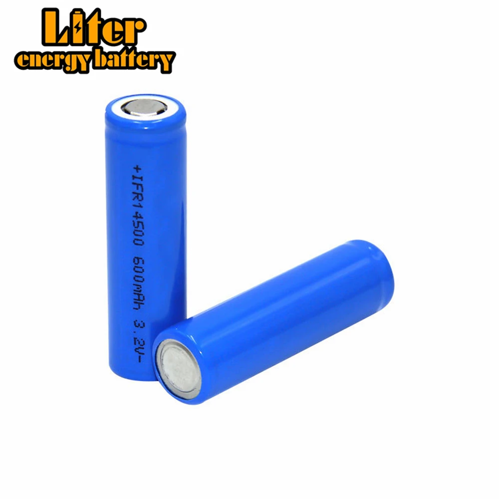 Lifepo4 Batteries 600mAh Wall Lamp Battery 14500 3.2V Battery from China