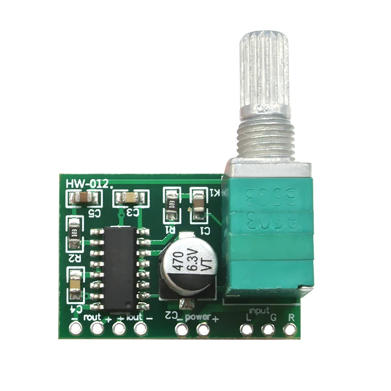 PAM8403 mini 5V digital amplifier board with switch potentiometer can be USB powered GF1002 PAM8403 amplifier audio board