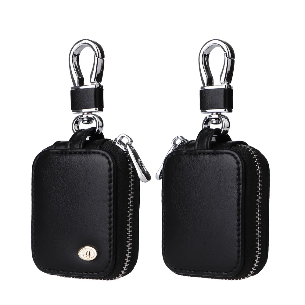 Leather Protective Cases Bluetooth Headset Bag for Apple Airpods 1 2 3 Air Pods Pro Pro2 Universal Case with Mesh Pocket
