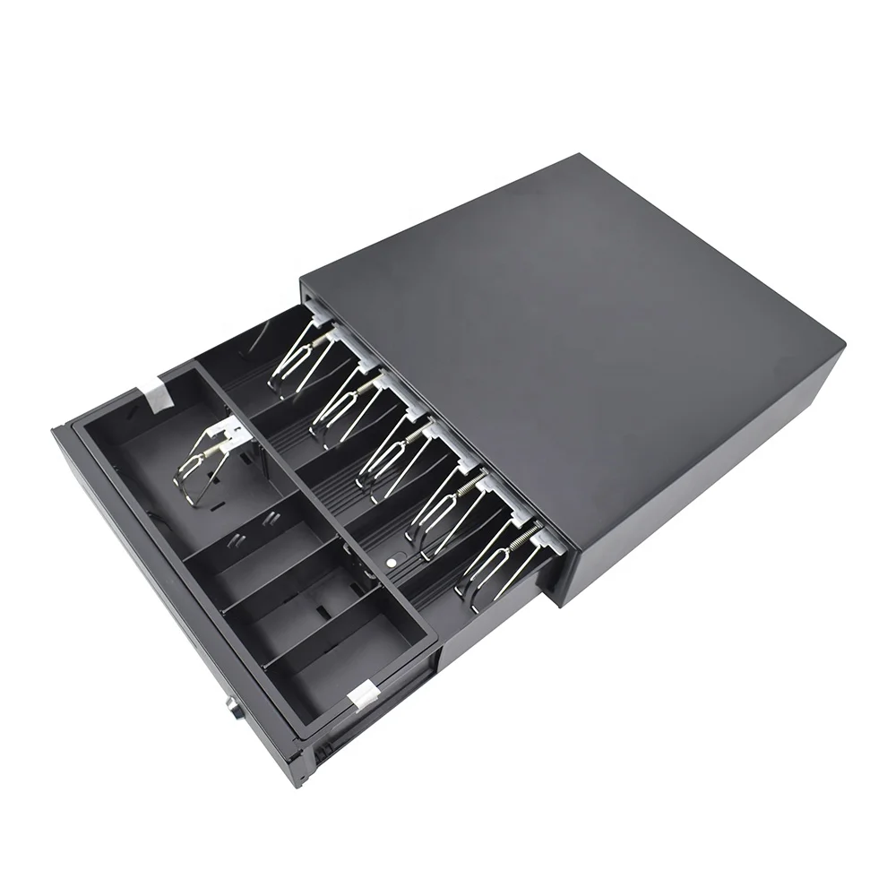 High-quality 405 Size Metal Cash Register Drawer 6 Bills 3 Coins Cash Drawer Box