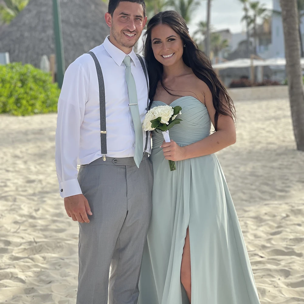 TEENYEE Backless Off-Shoulder purple Bridesmaid Dress elegant Dresses Women Evening Formal Dress For Teens