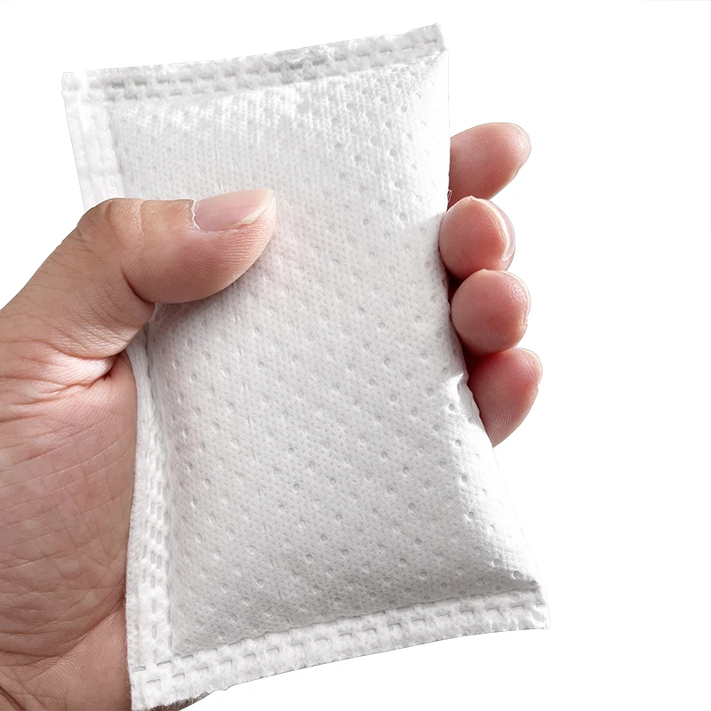 Portable Outdoor Camping Cookware Flameless Food Heater Pack 50 Grams 105*85 Mm Nonwoven Fabric up to 160 Degrees Celsius CN;JIN