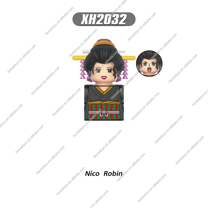 X0352 New Japanese Anime Cartoon Character plastic Mini Building Block Action Figure Educational Toy For Kids Juguetes Gift