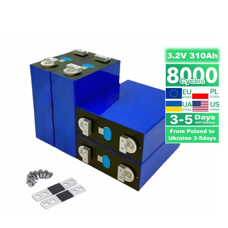 Factory Fresh New Wholesale EV 3.2V 280ah 560ah LF280K Original 6000 Times Auto Level for ESS Caravans Boat Solar