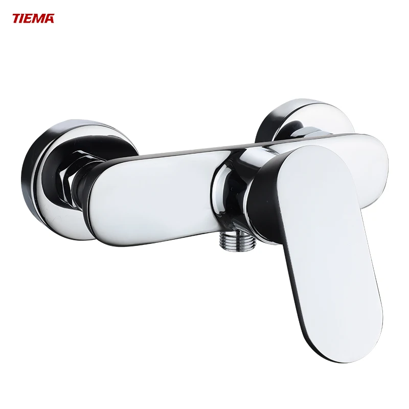 35MM Ceramic New Design Chrome Brass Single Handle Bathroom Black Mixers Bath & Shower Faucets