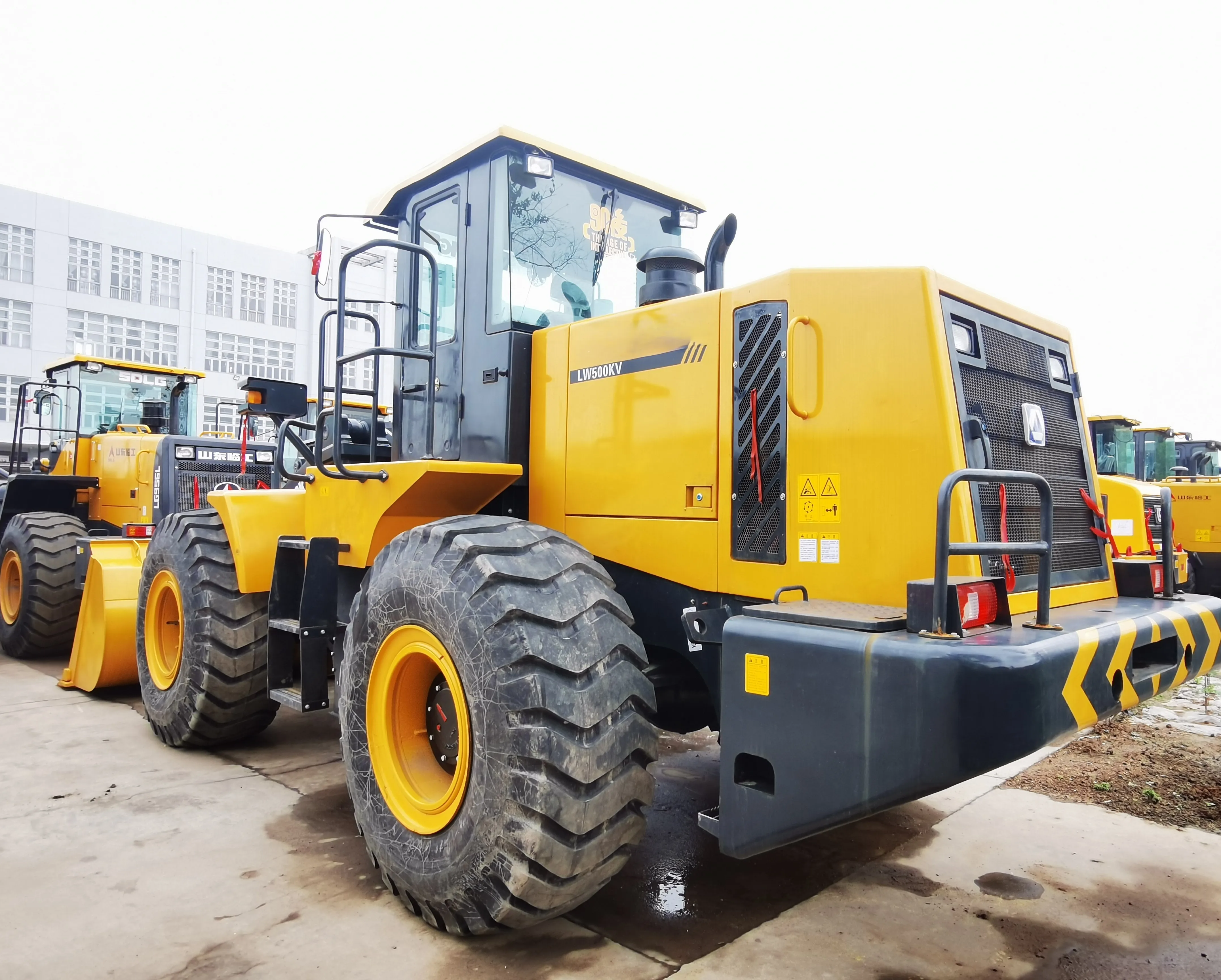 High Quality Used LW500KV 5ton Front Wheel Loader 162kw Weichai Engine Cheap Sale Farm Used Backhoe Loader Excavator 5 ton Rated
