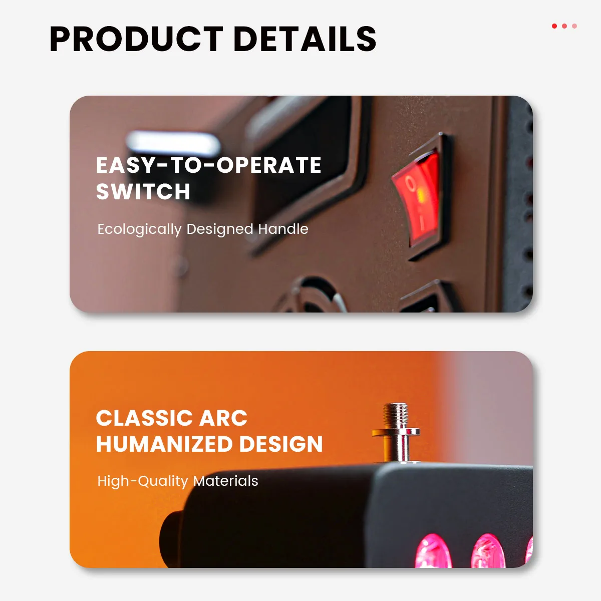 Shenzhen Idea Red Light Therapy Panel Infrared 850nm and 660nm Red Therapy Light Touch Screen Panel Infrared Light Therapy