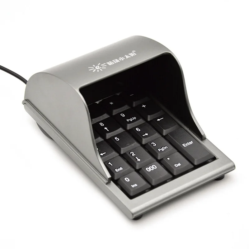 Factory product K19B available Anti-Peeping Mini USB Wired 19-Key Digital Numeric Keypad