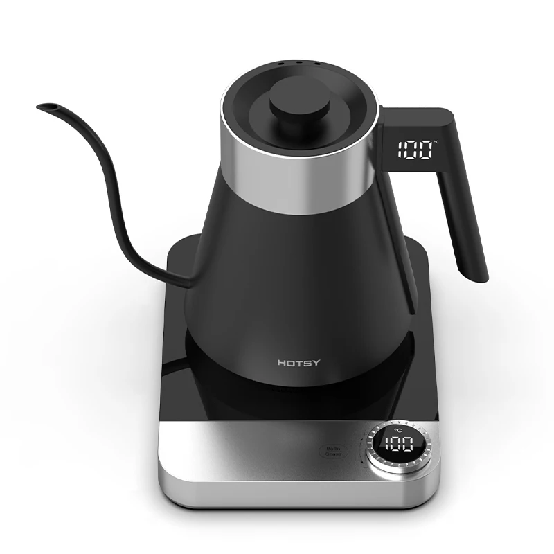 Hotsy 1.5L Hot Water Boiler Tea Maker Machine Innovative Design Home Hotel Coffee Drip Coffee Gooseneck Electric Kettle