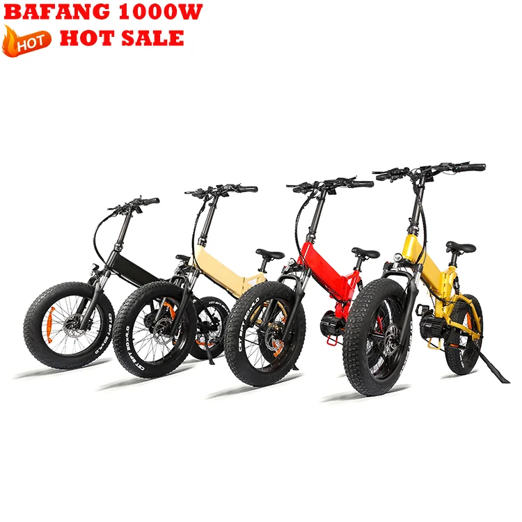 Лидер продаж от производителя Akkubici, bafang, задний мотор, Электрический велосипед, складной, 1000 Вт, велосипед, полная подвеска