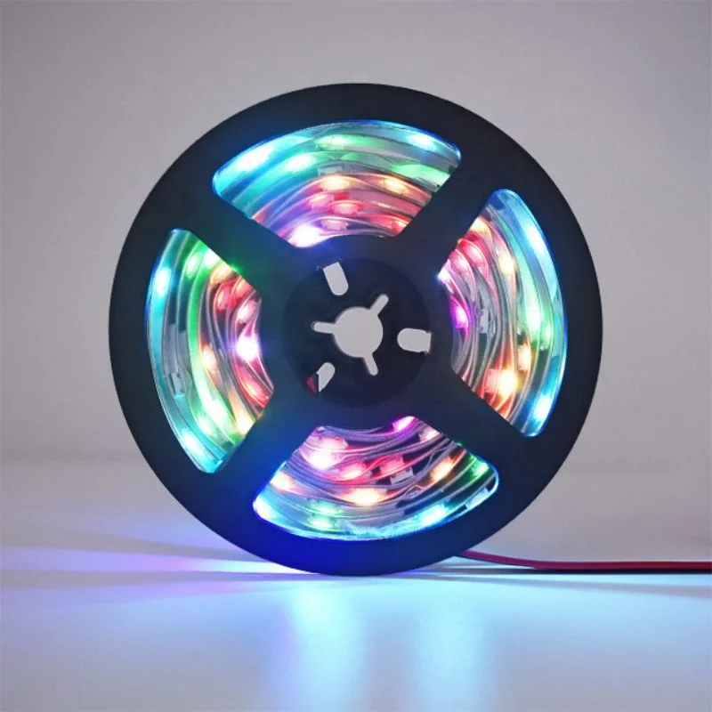 Яркая Светодиодная лента с индивидуальным адресацией 12 В RGB RGBW