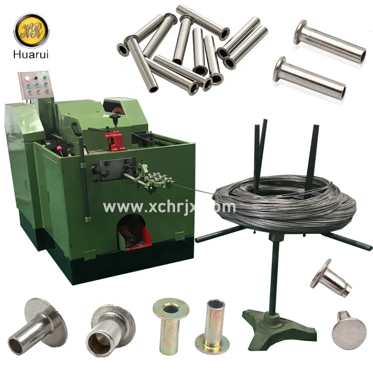 Hot Sale Aluminum Rivet Making Machines High Quality Stainless Rivet Large Flange Aluminum Blind Rivets Making Machinery