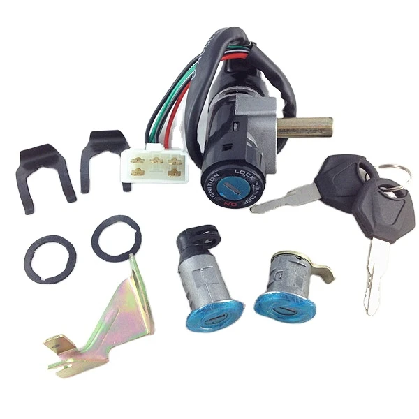 Keys Ignition Switch Lock Set for Scooters