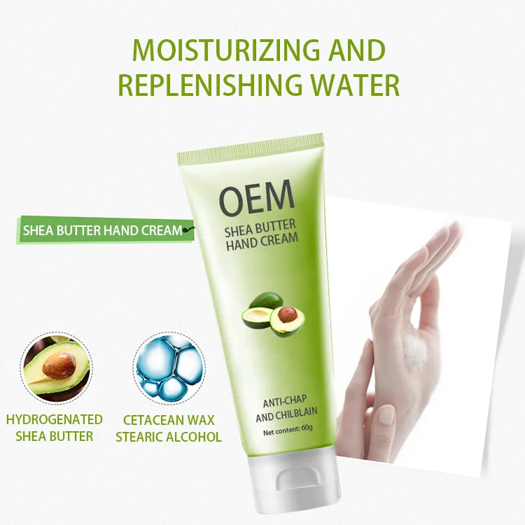 2023 Travelling Natural Plant Extract Moisturizing Whitening Hand Lotion Shea Butter Hand Whitening Cream For Winter