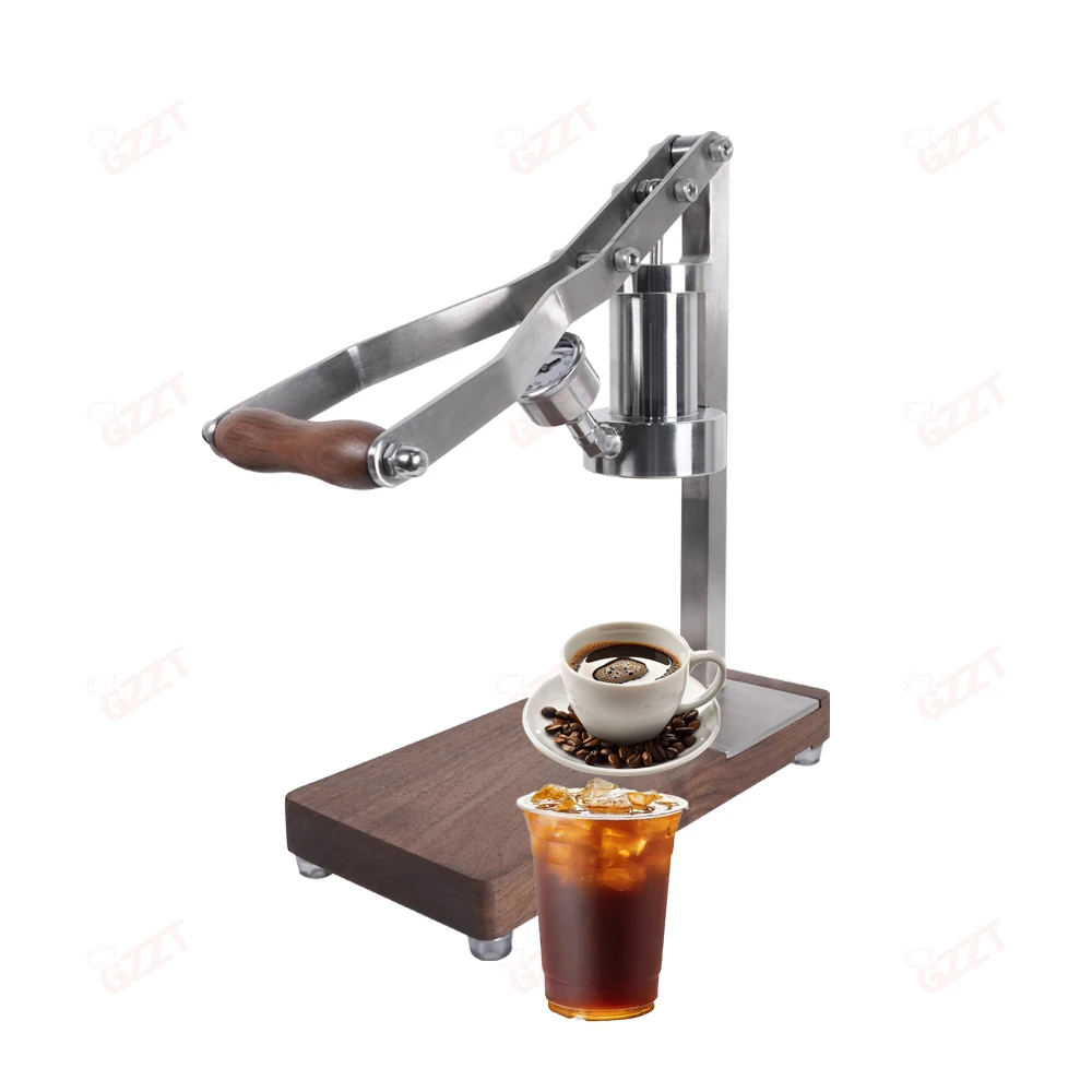 100ML Capacity Manual Hand Press Coffee Maker Set Pull Bar Espresso Cafe Barista Enthusiast Manual Lever 51mm Coffee Machine