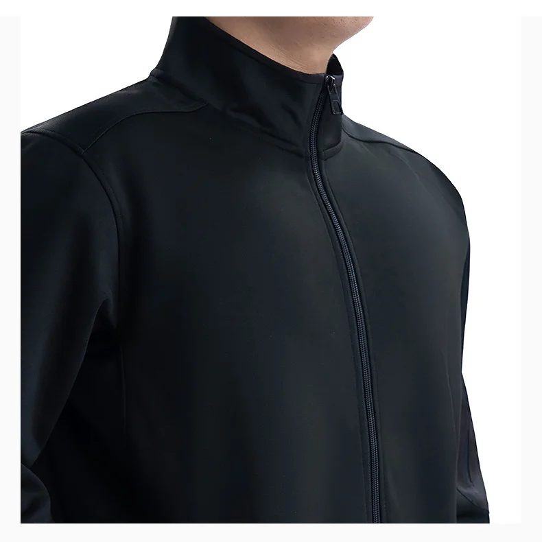 man in stock gym sport jogger training color matching hooded sweatshirt male stable quality medium thickness jackets