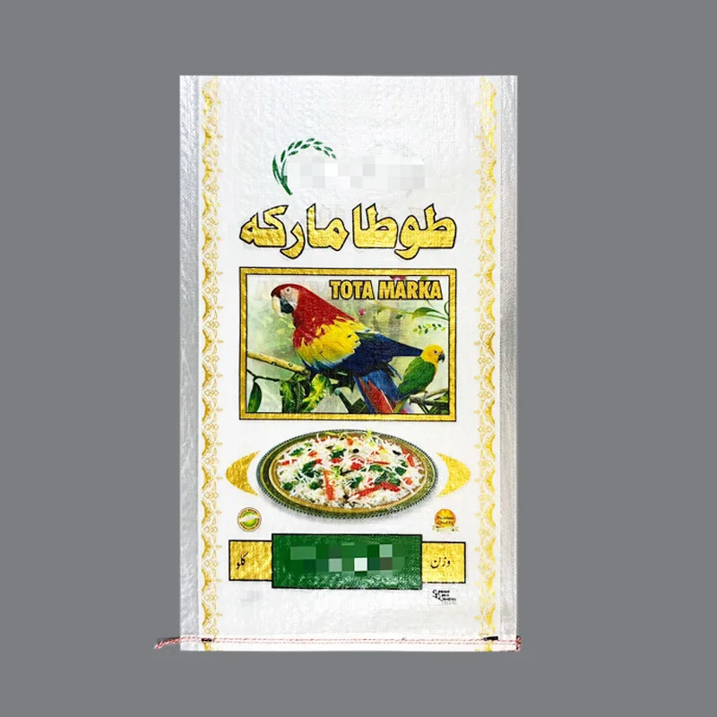 25kg rice bag size bopp laminated pp woven bag china cheap 10kg rice packing plastic bag