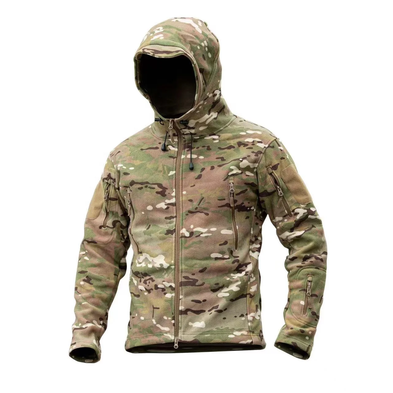 Call Dragon High Quality Wholesale Fleece Jacket Outdoor Hiking Warm Jacket Combat Camouflage Warm Jacket