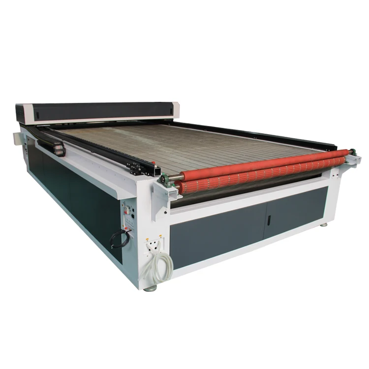 Auto Feeding 1830 Fabric Laser Cutting Machine Large Size Cutter Laser Engraving and Cutting Machine Factory CO2 Laser Pecker